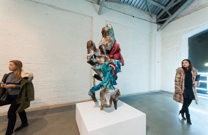 На Винзаводе открылась выставка "Ура! Скульптура!" 28 фото