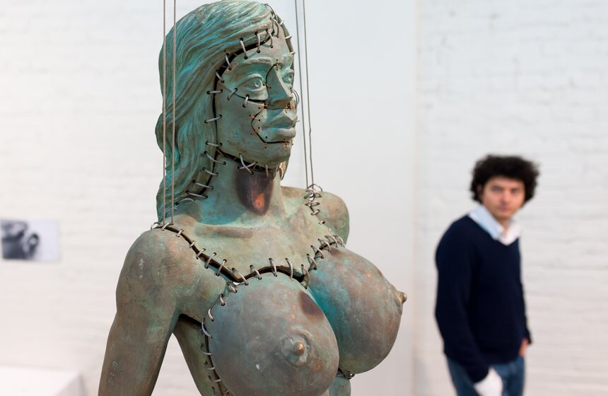 На Винзаводе открылась выставка "Ура! Скульптура!" 3 фото