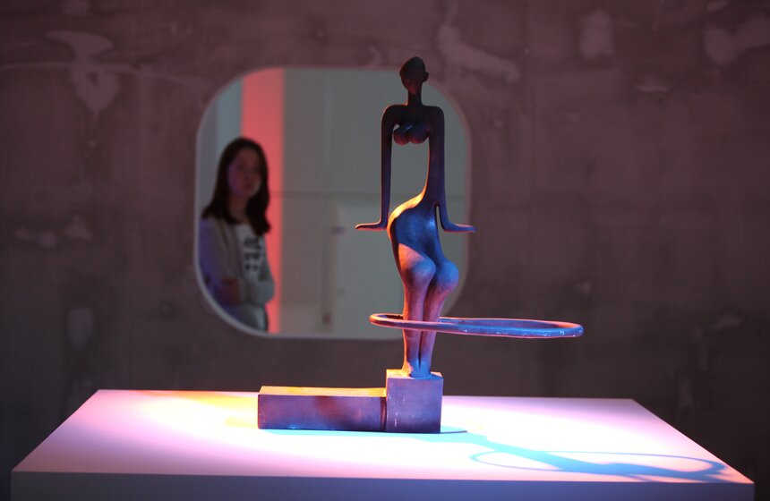 Выставка "Скульптуры, которых мы не видим" в "Манеже" 6 фото