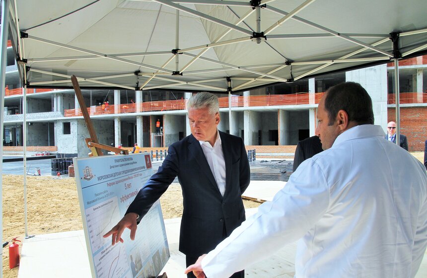 Строительство нового корпуса Морозовской детской больницы 16 фото