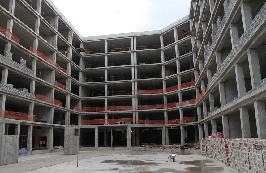 Строительство нового корпуса Морозовской детской больницы 4 фото