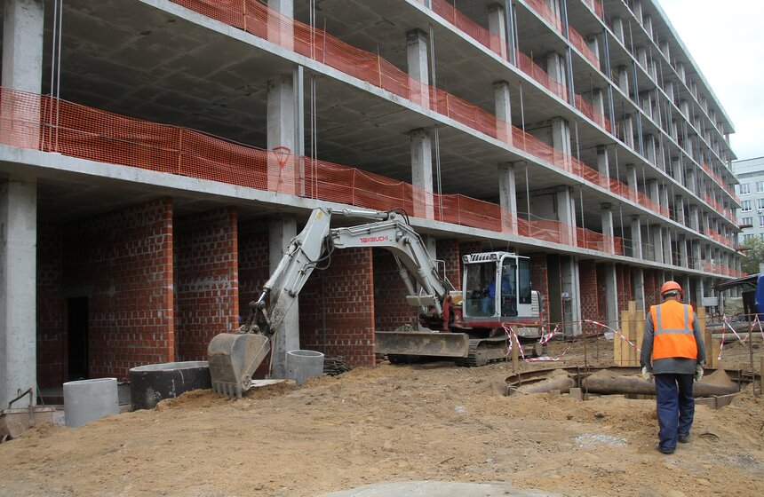 Строительство нового корпуса Морозовской детской больницы 6 фото