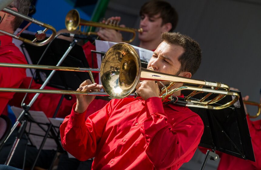 Джаз в саду "Эрмитаж" 13 фото