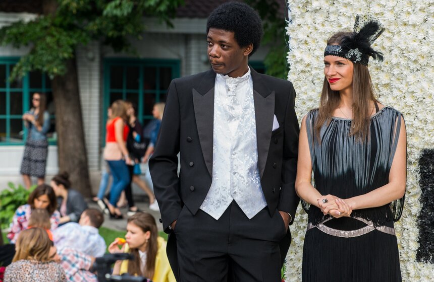 Джаз в саду "Эрмитаж" 24 фото