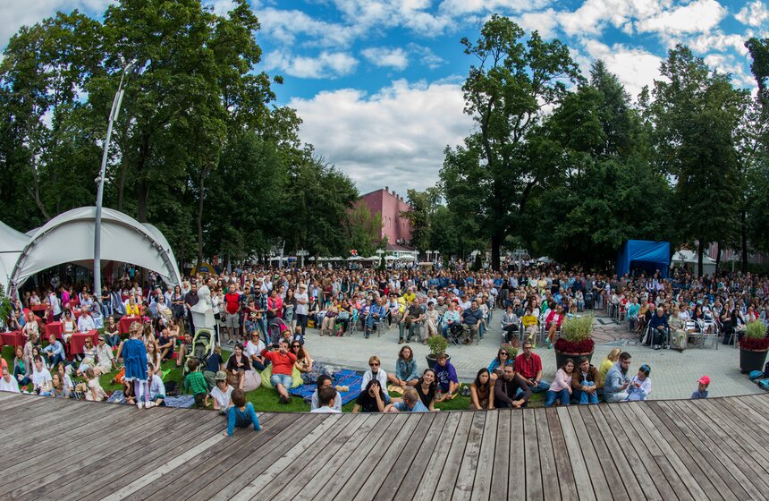 Джаз в саду "Эрмитаж" 17 фото