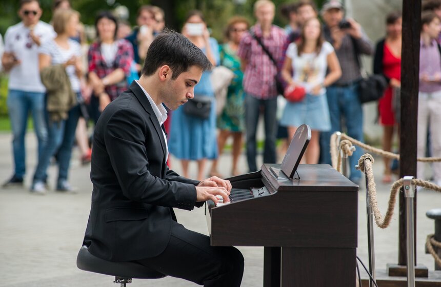 Джаз в саду "Эрмитаж" 5 фото