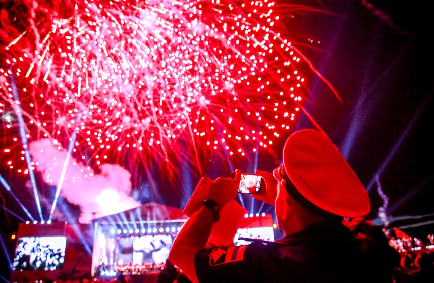 Закрытие первых Армейских международных игр в Алабине 27 фото