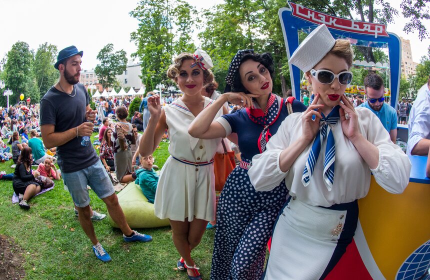 Джаз в саду "Эрмитаж" 26 фото