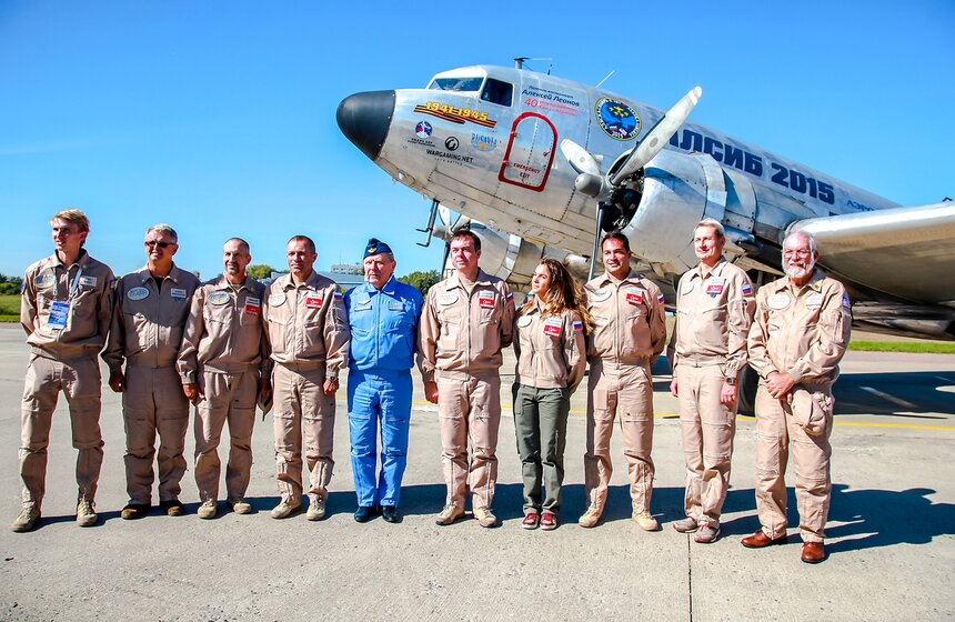 На МАКС прилетели легендарные американские самолеты Douglas 29 фото