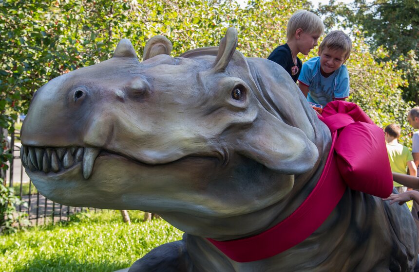 В Дарвиновском музее открылся Палеопарк 17 фото