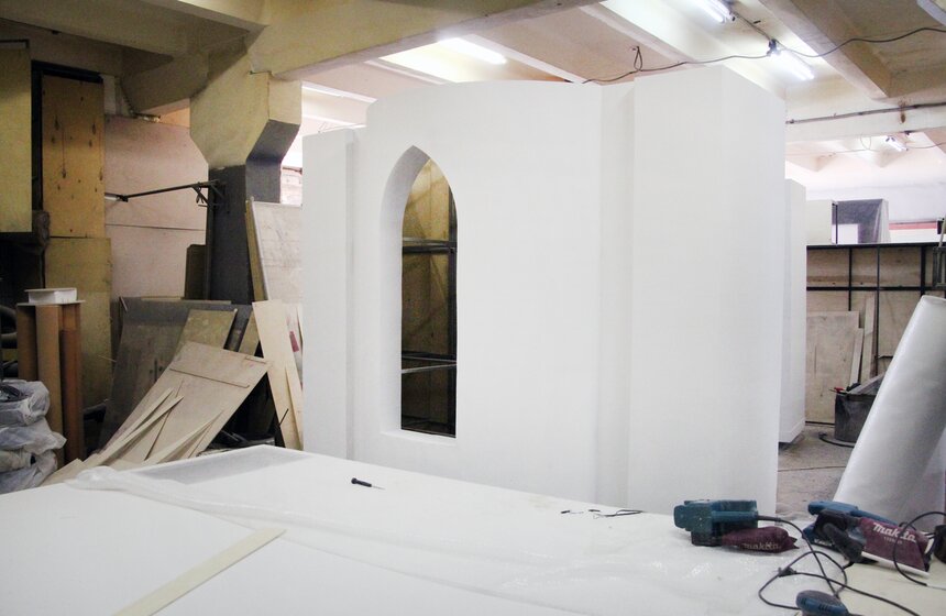 Как создают триумфальные арки ко Дню города 7 фото