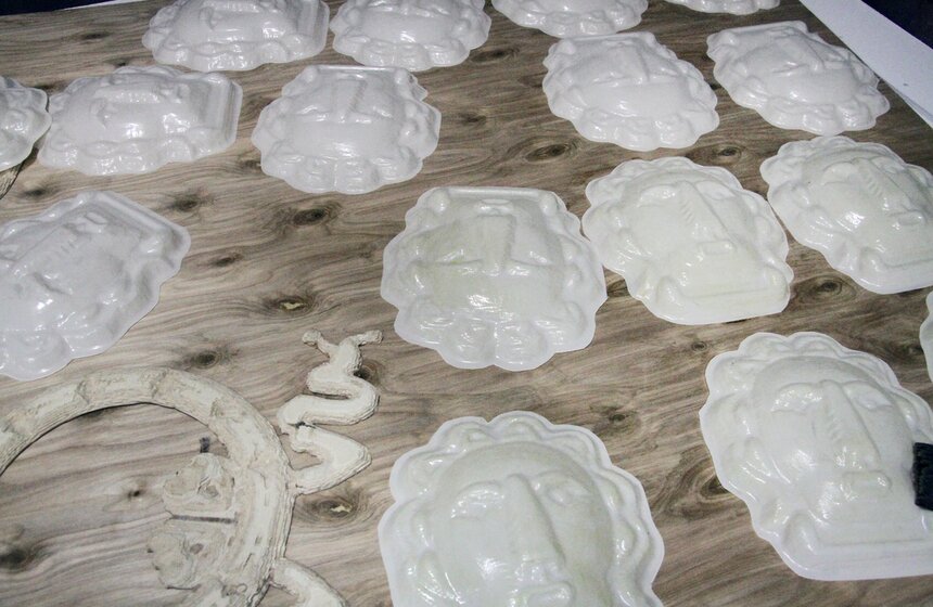 Как создают триумфальные арки ко Дню города 10 фото