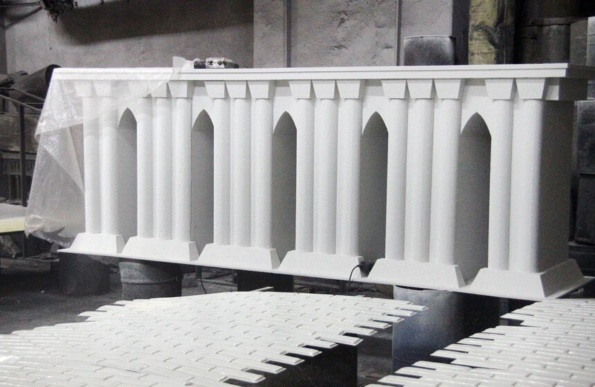 Как создают триумфальные арки ко Дню города 9 фото