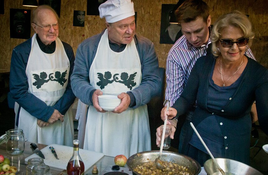 Открылся новый сезон в театре "Школа современной пьесы" 10 фото