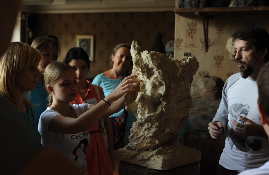 В Третьяковке прошел мастер-класс "Дети Природы" 7 фото