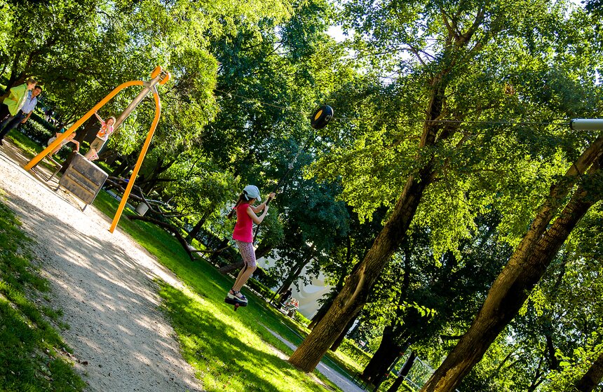 "Цветущий парк": лето в Гончаровском парке 12 фото