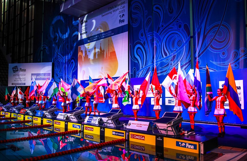 Этап Кубка мира по плаванию в СК "Олимпийский" 3 фото