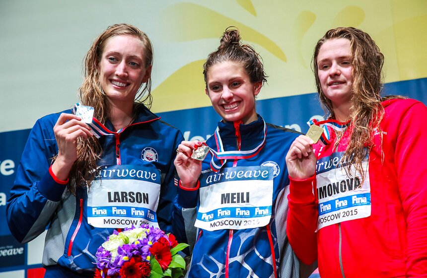 Этап Кубка мира по плаванию в СК "Олимпийский" 27 фото