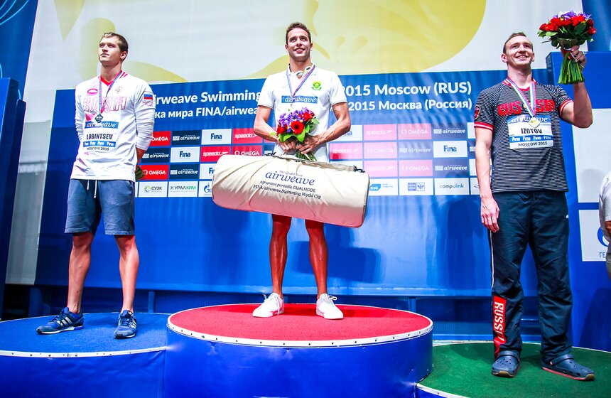 Этап Кубка мира по плаванию в СК "Олимпийский" 25 фото