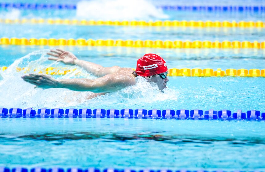 Этап Кубка мира по плаванию в СК "Олимпийский" 24 фото