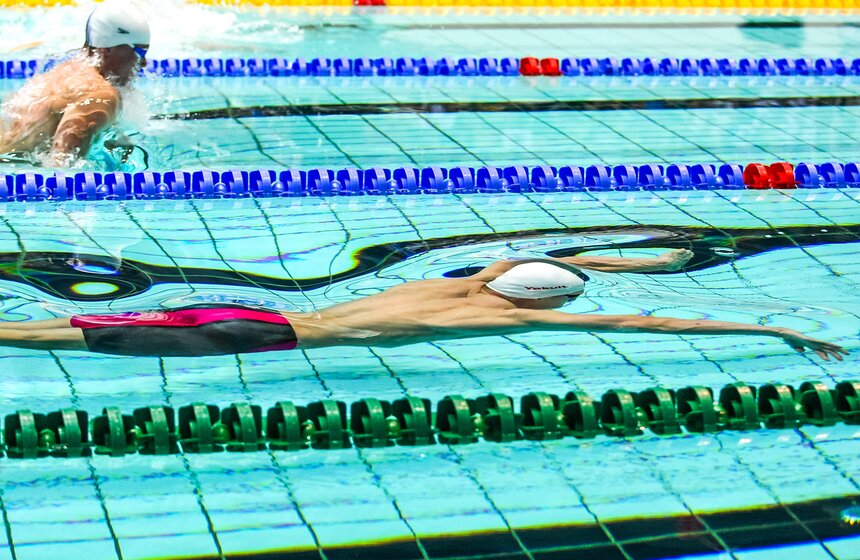 Этап Кубка мира по плаванию в СК "Олимпийский" 18 фото