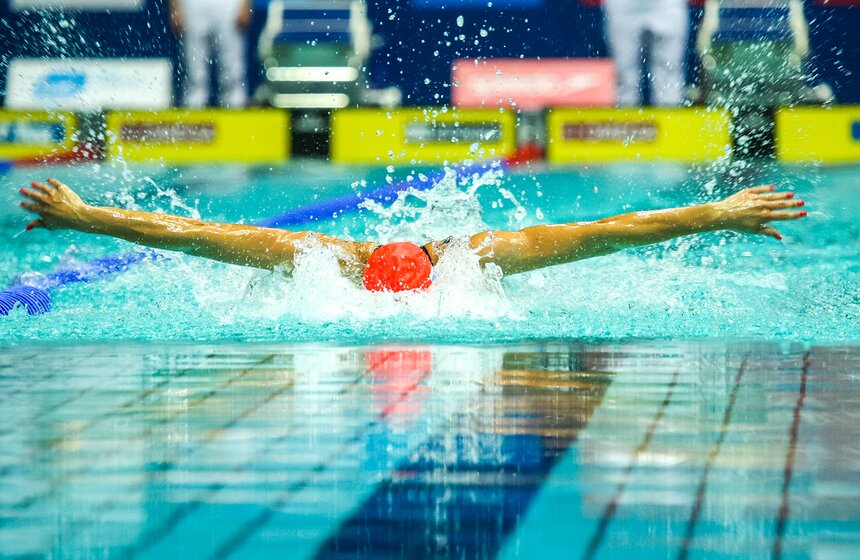 Этап Кубка мира по плаванию в СК "Олимпийский" 19 фото