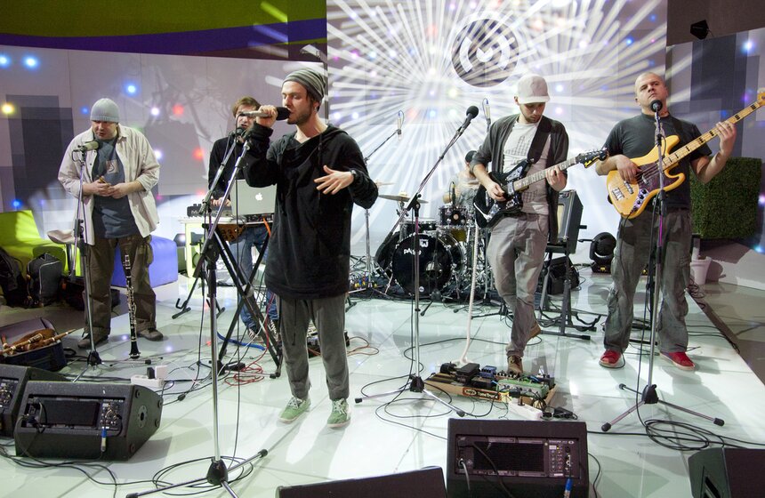 Группа SunSay выступила в программе "Живой звук" 1 фото