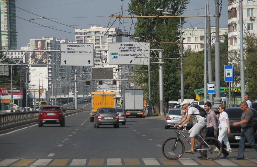 Сергей Собянин осмотрел ход строительства Северо-Западной хорды 1 фото