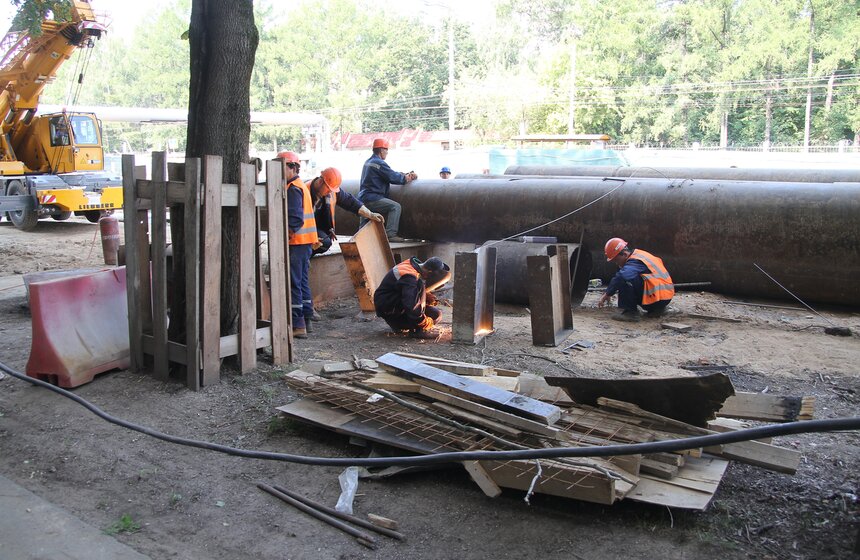 Сергей Собянин осмотрел ход строительства Северо-Западной хорды 6 фото