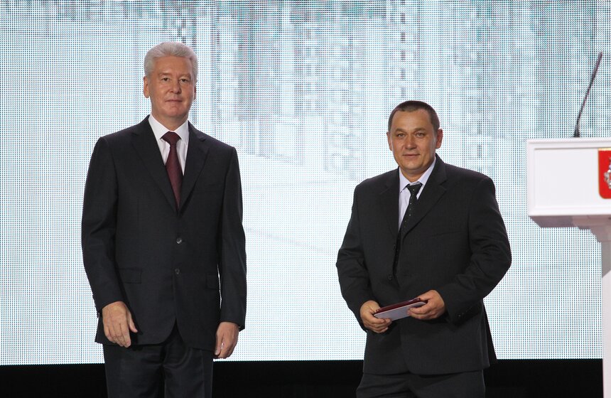 Мэр поздравил столичных строителей с профессиональным праздником 29 фото