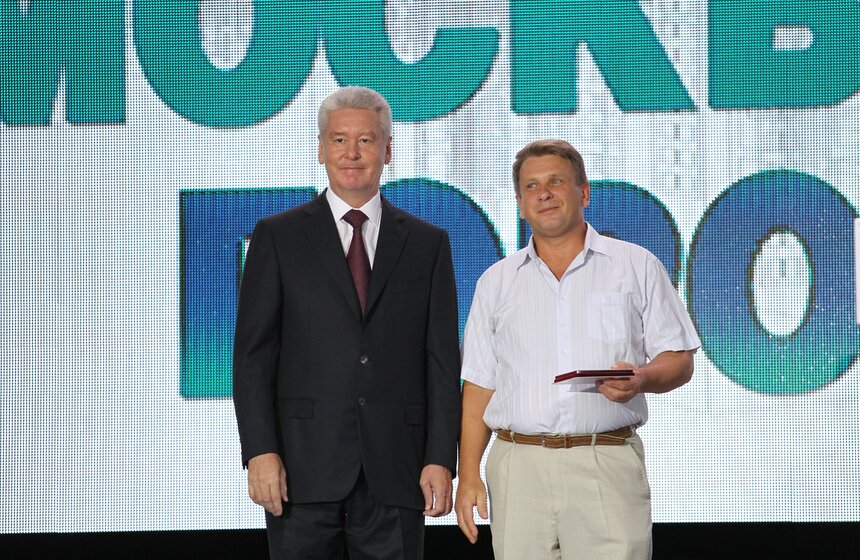 Мэр поздравил столичных строителей с профессиональным праздником 28 фото