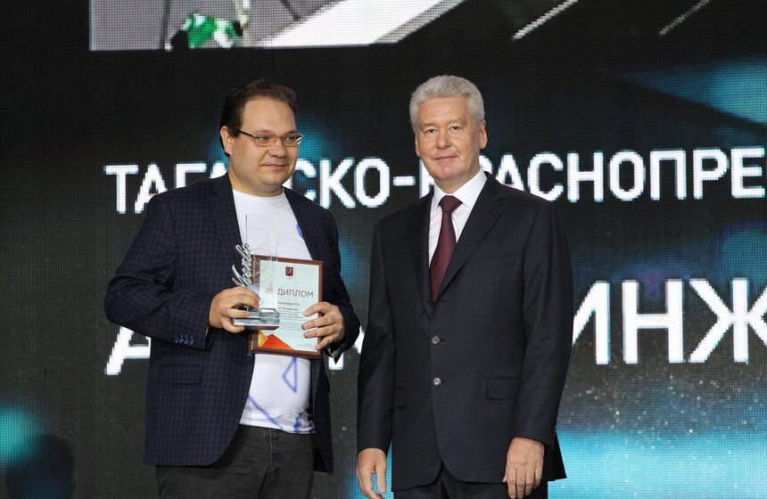 Мэр поздравил столичных строителей с профессиональным праздником 6 фото