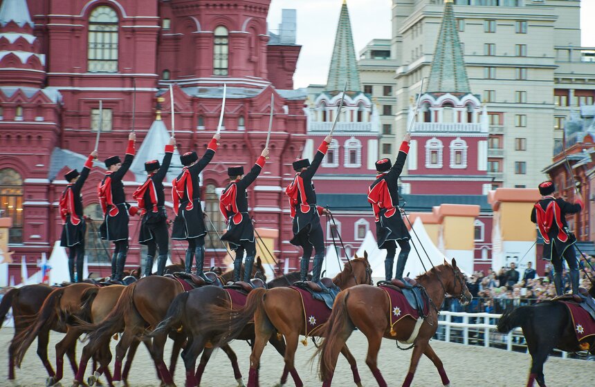 День лошади на фестивале "Спасская башня" 19 фото
