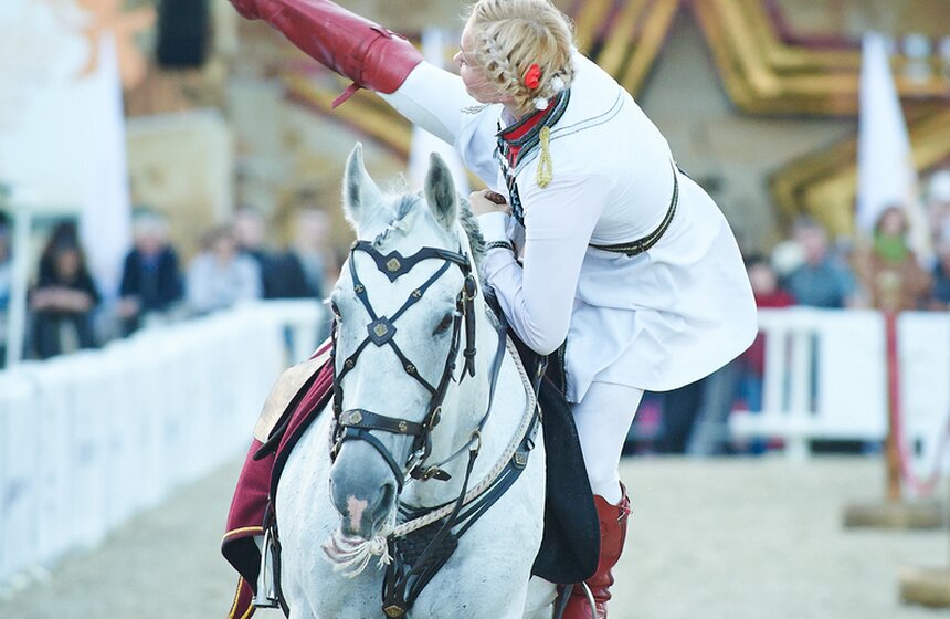 День лошади на фестивале "Спасская башня" 17 фото