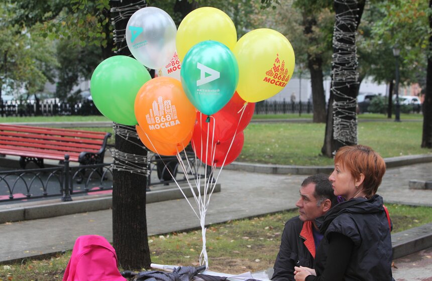 Как отмечали День города на столичных бульварах 9 фото