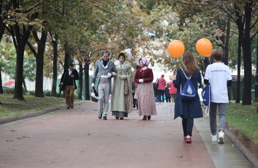 Как отмечали День города на столичных бульварах 22 фото