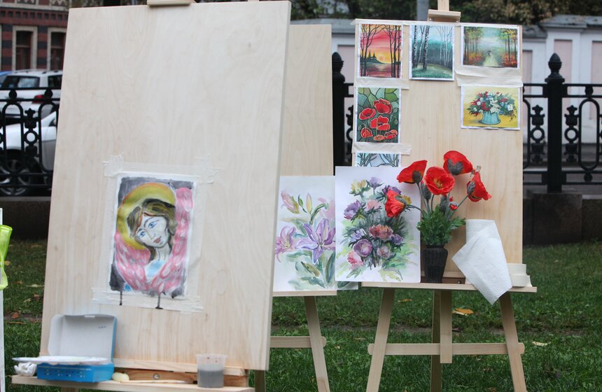 Как отмечали День города на столичных бульварах 19 фото