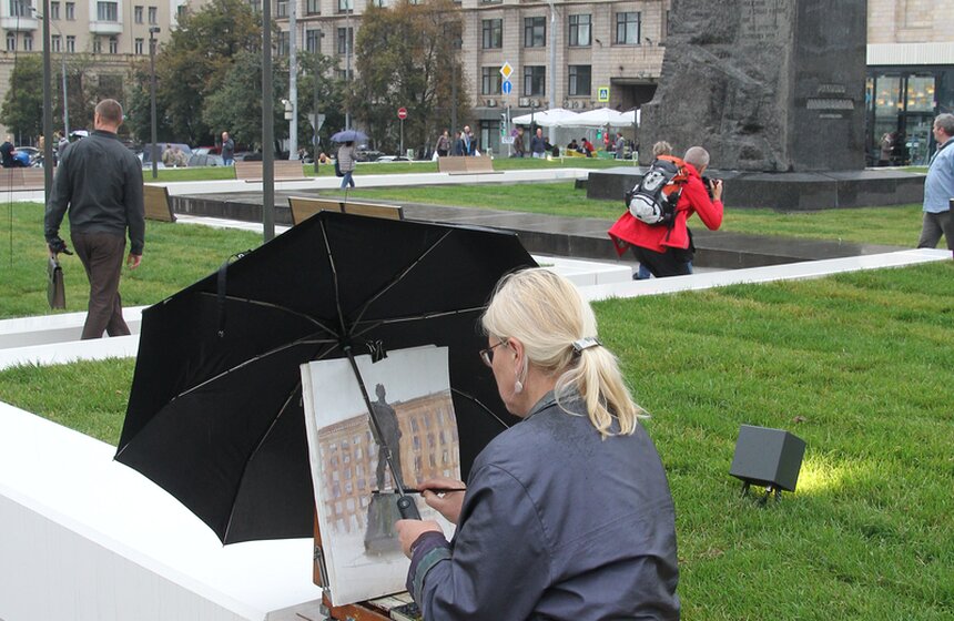 Триумфальная площадь открылась после реконструкции 10 фото