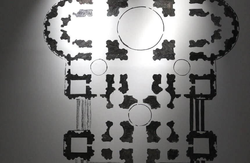 На набережной Яузы установили копию статуи Давида Микеланджело 11 фото