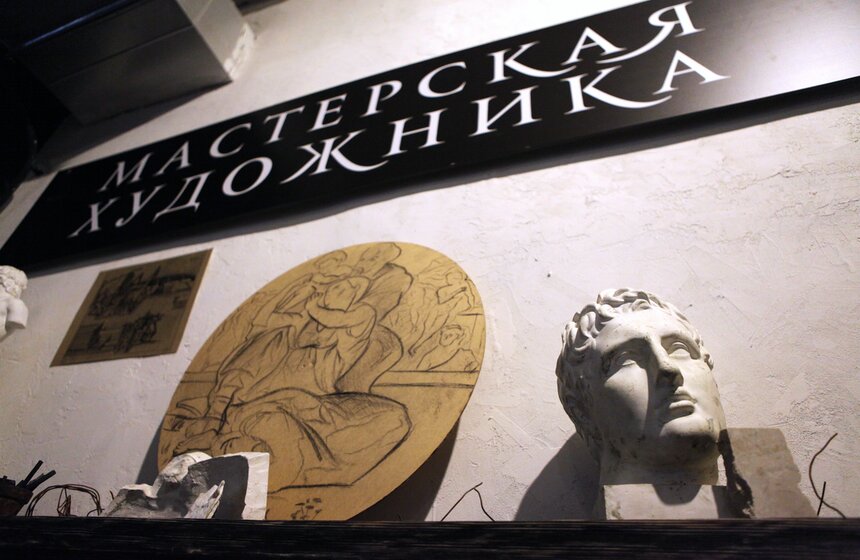 На набережной Яузы установили копию статуи Давида Микеланджело 10 фото