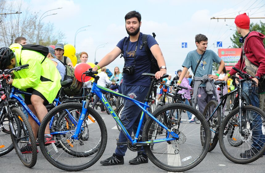В столице состоялся велопарад, посвященный Дню города 6 фото