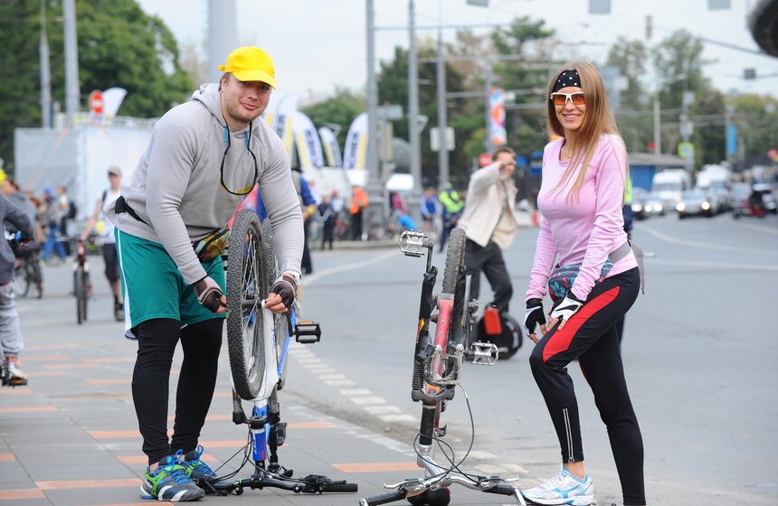В столице состоялся велопарад, посвященный Дню города 11 фото