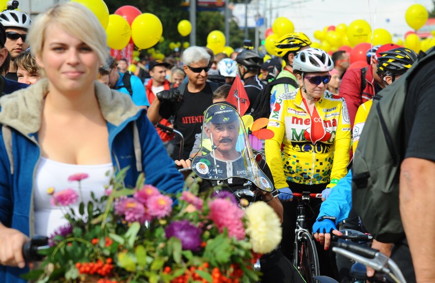 В столице состоялся велопарад, посвященный Дню города 14 фото