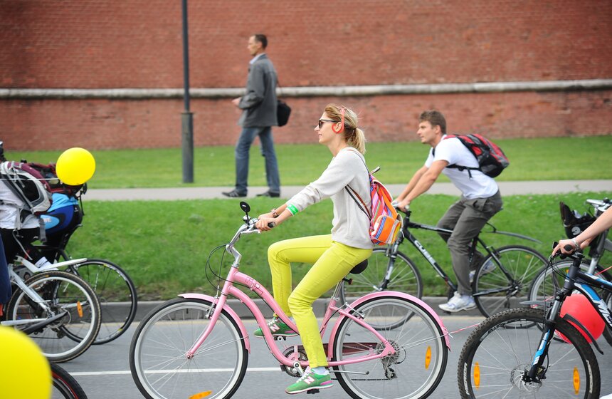 В столице состоялся велопарад, посвященный Дню города 19 фото