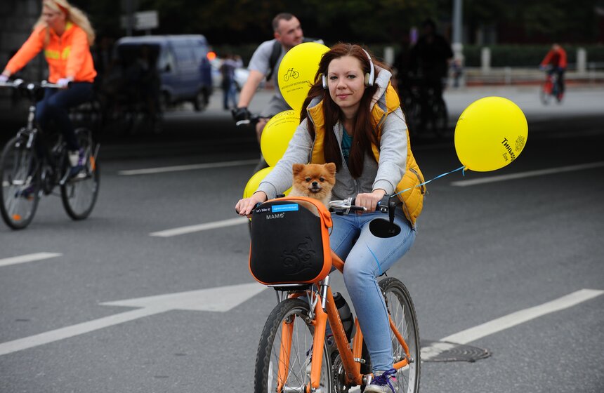 В столице состоялся велопарад, посвященный Дню города 28 фото