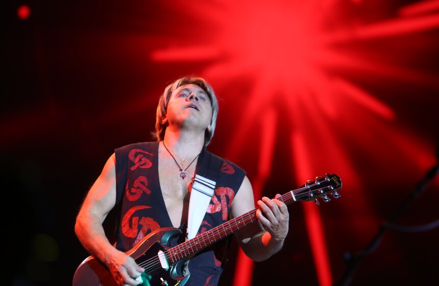 Aerosmith, Ньюмен и Гагарина выступили на Лубянской площади 15 фото