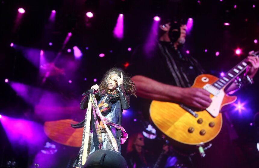 Aerosmith, Ньюмен и Гагарина выступили на Лубянской площади 35 фото