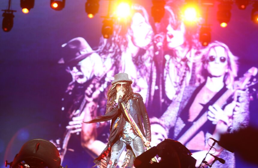 Aerosmith, Ньюмен и Гагарина выступили на Лубянской площади 18 фото