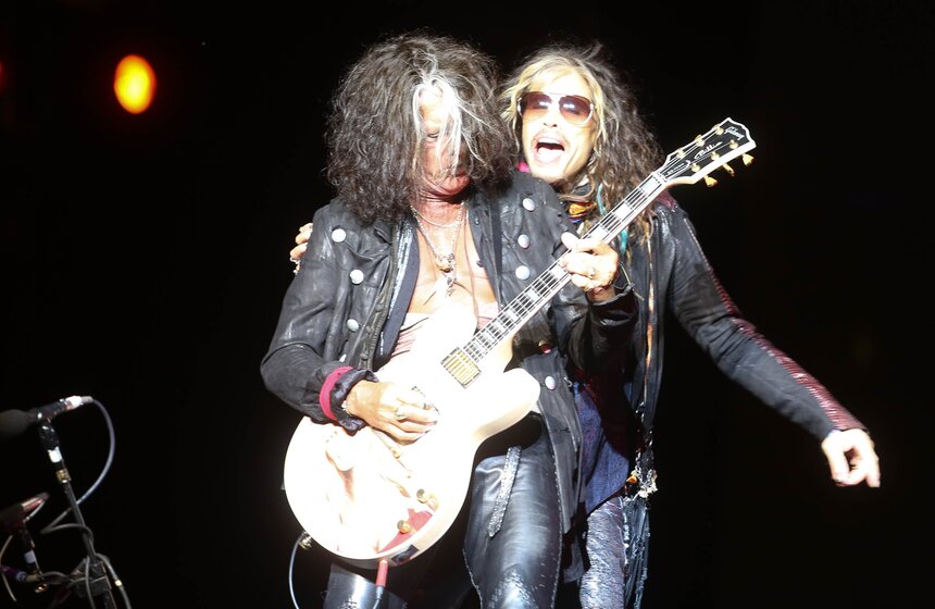 Aerosmith, Ньюмен и Гагарина выступили на Лубянской площади 25 фото