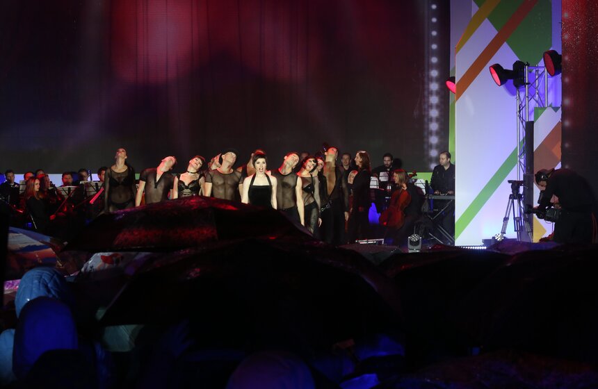 Концерт "Московский Бродвей" на Пушкинской площади 15 фото